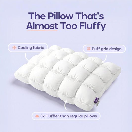 Cloud-shaped Puff Pillow, Pineapple-shaped Pillow, Home-use Single-person High-resilience Fluffy Pillow Core, Cervical-support Pillow