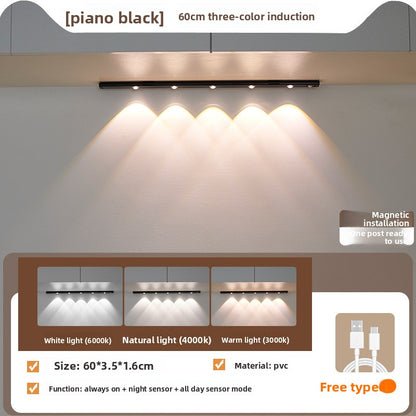 Ultra-Thin Motion Sensor LED Cabinet Light